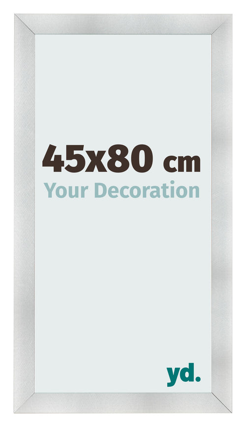 Bilderrahmen 45x80cm Aluminium Gebürstet MDF Pisa Vorne Messe | Yourdecoration.at