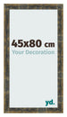 Bilderrahmen 45x80cm Blau Gold Meliert MDF Pisa Vorne Messe | Yourdecoration.at