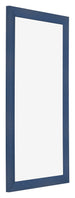 Bilderrahmen 45x80cm Dunkelblau Gewischt MDF Pisa Vorne Schrag | Yourdecoration.at