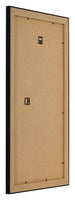 Bilderrahmen 45x80cm Schwarz Silber Poliert MDF Pisa Ruckseite Schrag | Yourdecoration.at