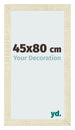 Bilderrahmen 45x80cm Sonoma Eiche MDF Pisa Vorne Messe | Yourdecoration.at
