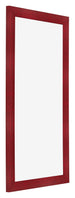 Bilderrahmen 45x80cm Weinrot Gewischt MDF Pisa Vorne Schrag | Yourdecoration.at