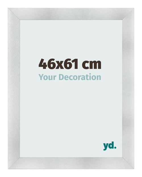 Bilderrahmen 46x61cm Aluminium Gebürstet MDF Pisa Vorne Messe | Yourdecoration.at