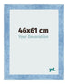 Bilderrahmen 46x61cm Hellblau Gewischt MDF Pisa Vorne Messe | Yourdecoration.at
