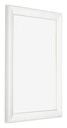 Bilderrahmen 46x61cm Weiß Vintage MDF Pisa Vorne Schrag | Yourdecoration.at