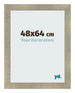 Bilderrahmen 48x64cm Gold Vintage MDF Pisa Vorne Messe | Yourdecoration.at