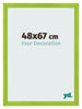Bilderrahmen 48x67cm Grün MDF Pisa Vorne Messe | Yourdecoration.at
