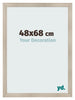 Bilderrahmen 48x68cm Eiche Rustikal MDF Pisa Vorne Messe | Yourdecoration.at