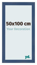 Bilderrahmen 50x100cm Dunkelblau Gewischt MDF Pisa Vorne Messe | Yourdecoration.at