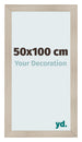 Bilderrahmen 50x100cm Eiche Rustikal MDF Pisa Vorne Messe | Yourdecoration.at