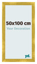 Bilderrahmen 50x100cm Gold Vintage MDF Pisa Vorne Messe | Yourdecoration.at