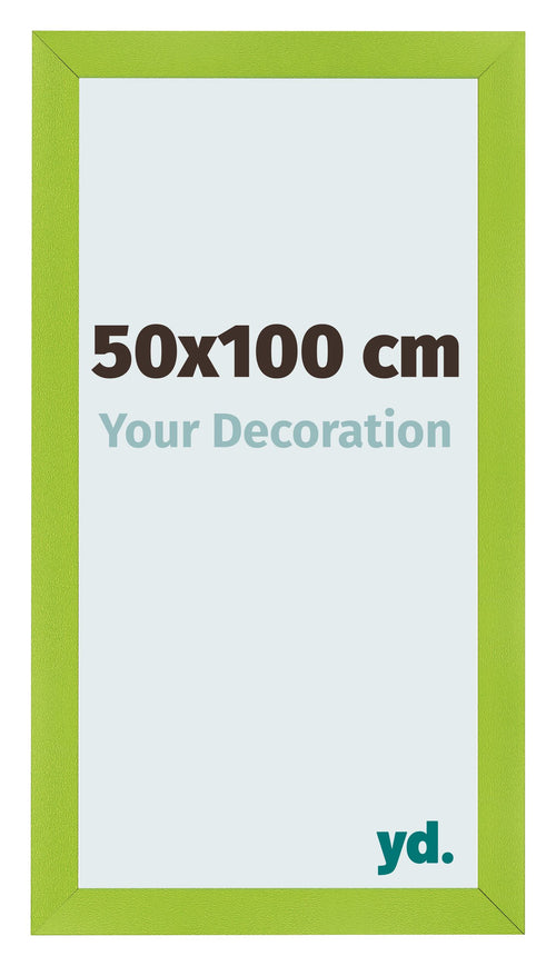 Bilderrahmen 50x100cm Grün MDF Pisa Vorne Messe | Yourdecoration.at