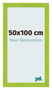 Bilderrahmen 50x100cm Grün MDF Pisa Vorne Messe | Yourdecoration.at