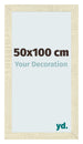 Bilderrahmen 50x100cm Sonoma Eiche MDF Pisa Vorne Messe | Yourdecoration.at
