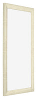 Bilderrahmen 50x100cm Sonoma Eiche MDF Pisa Vorne Schrag | Yourdecoration.at