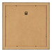 Bilderrahmen 50x50cm Blau Gold Meliert MDF Pisa Ruckseite | Yourdecoration.at