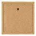 Bilderrahmen 50x50cm Gold Vintage MDF Pisa Ruckseite | Yourdecoration.at