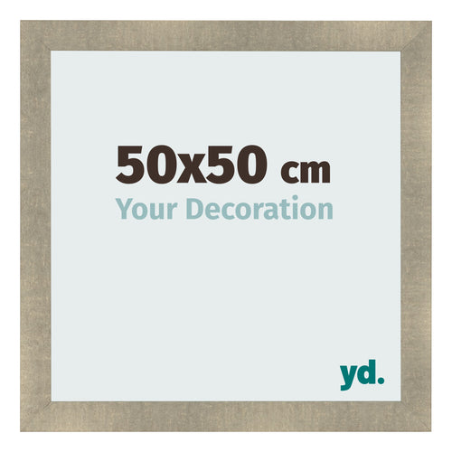 Bilderrahmen 50x50cm Gold Vintage MDF Pisa Vorne Messe | Yourdecoration.at