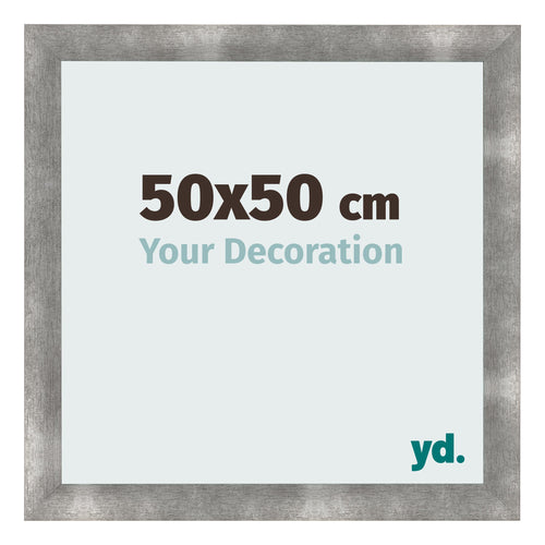 Bilderrahmen 50x50cm Metall Vintage MDF Pisa Vorne Messe | Yourdecoration.at