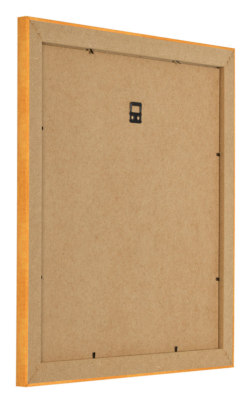 Bilderrahmen 50x50cm Orange MDF Pisa Ruckseite Schrag | Yourdecoration.at