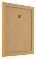 Bilderrahmen 50x50cm Orange MDF Pisa Ruckseite Schrag | Yourdecoration.at