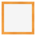 Bilderrahmen 50x50cm Orange MDF Pisa Vorne | Yourdecoration.at