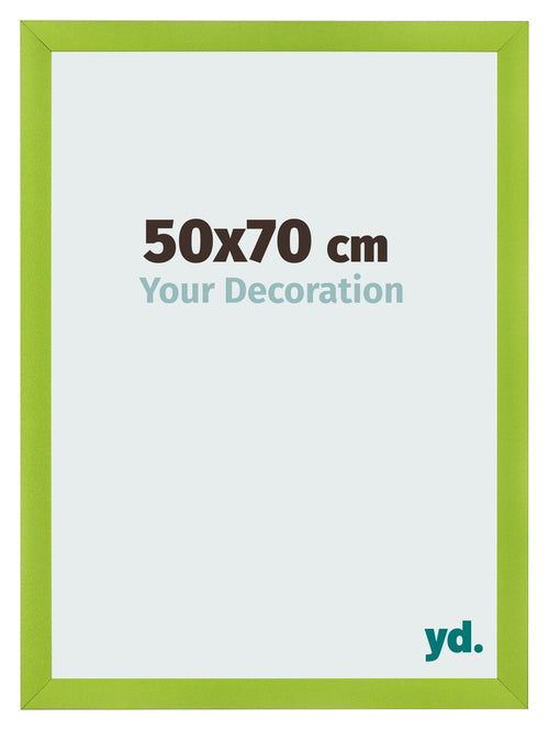 Bilderrahmen 50x70cm Grün MDF Pisa Vorne Messe | Yourdecoration.at