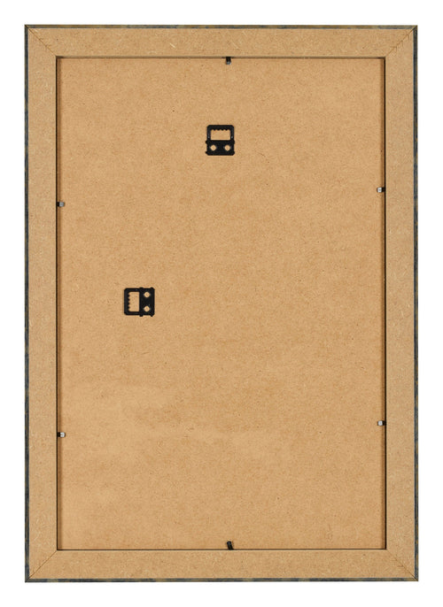 Bilderrahmen 50x75cm Blau Gold Meliert MDF Pisa Ruckseite | Yourdecoration.at