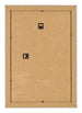Bilderrahmen 50x75cm Silber Schwarz Gewischt MDF Pisa Ruckseite | Yourdecoration.at