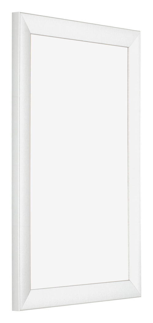 Bilderrahmen 50x75cm Weiß Vintage MDF Pisa Vorne Schrag | Yourdecoration.at