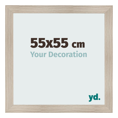 Bilderrahmen 55x55cm Eiche Rustikal MDF Pisa Vorne Messe | Yourdecoration.at