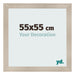 Bilderrahmen 55x55cm Eiche Rustikal MDF Pisa Vorne Messe | Yourdecoration.at