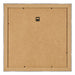 Bilderrahmen 55x55cm Metall Vintage MDF Pisa Ruckseite | Yourdecoration.at