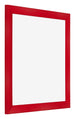 Bilderrahmen 55x55cm Rot MDF Pisa Vorne Schrag | Yourdecoration.at