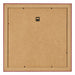 Bilderrahmen 55x55cm Weinrot Gewischt MDF Pisa Ruckseite | Yourdecoration.at