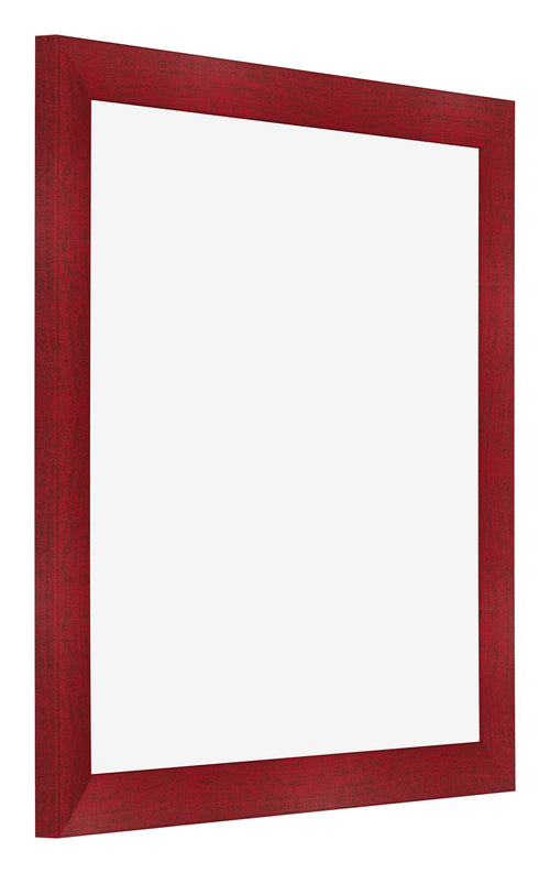 Bilderrahmen 55x55cm Weinrot Gewischt MDF Pisa Vorne Schrag | Yourdecoration.at