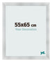 Bilderrahmen 55x65cm Aluminium Gebürstet MDF Pisa Vorne Messe | Yourdecoration.at