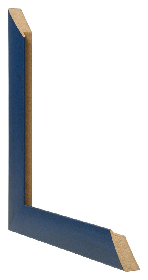 Bilderrahmen 55x65cm Dunkelblau Gewischt MDF Pisa Detail Querschnitte | Yourdecoration.at