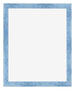 Bilderrahmen 55x65cm Hellblau Gewischt MDF Pisa Vorne | Yourdecoration.at