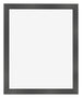 Bilderrahmen 55x65cm Schwarz Silber Poliert MDF Pisa Vorne | Yourdecoration.at
