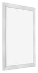 Bilderrahmen 55x65cm Silber Schwarz Gewischt MDF Pisa Vorne Schrag | Yourdecoration.at