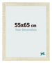 Bilderrahmen 55x65cm Sonoma Eiche MDF Pisa Vorne Messe | Yourdecoration.at