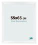 Bilderrahmen 55x65cm Weiß Vintage MDF Pisa Vorne Messe | Yourdecoration.at