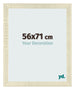 Bilderrahmen 56x71cm Sonoma Eiche MDF Pisa Vorne Messe | Yourdecoration.at