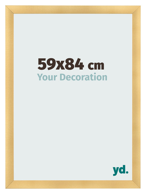 Bilderrahmen 59x84cm Gold Vintage MDF Pisa Vorne Messe | Yourdecoration.at
