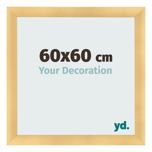 Bilderrahmen 60x60cm Gold Vintage MDF Pisa Vorne Messe | Yourdecoration.at