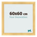 Bilderrahmen 60x60cm Gold Vintage MDF Pisa Vorne Messe | Yourdecoration.at