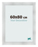 Bilderrahmen 60x80cm Aluminium Gebürstet MDF Pisa Vorne Messe | Yourdecoration.at