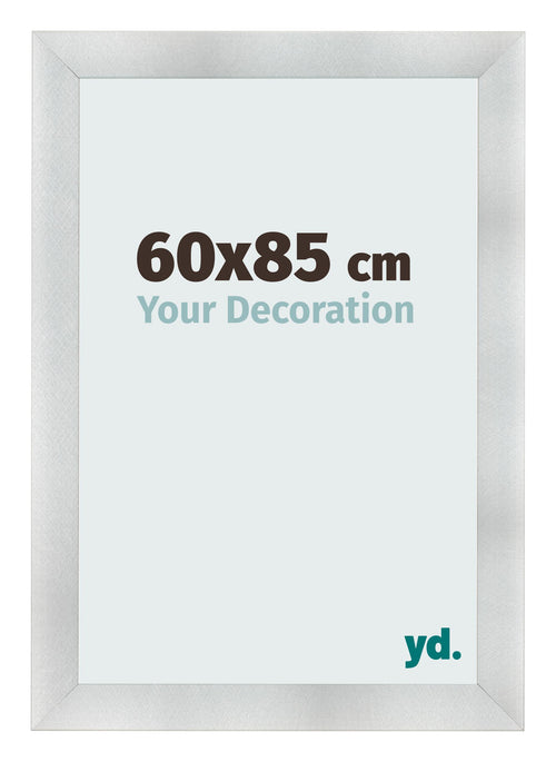 Bilderrahmen 60x85cm Aluminium Gebürstet MDF Pisa Vorne Messe | Yourdecoration.at