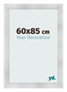 Bilderrahmen 60x85cm Aluminium Gebürstet MDF Pisa Vorne Messe | Yourdecoration.at
